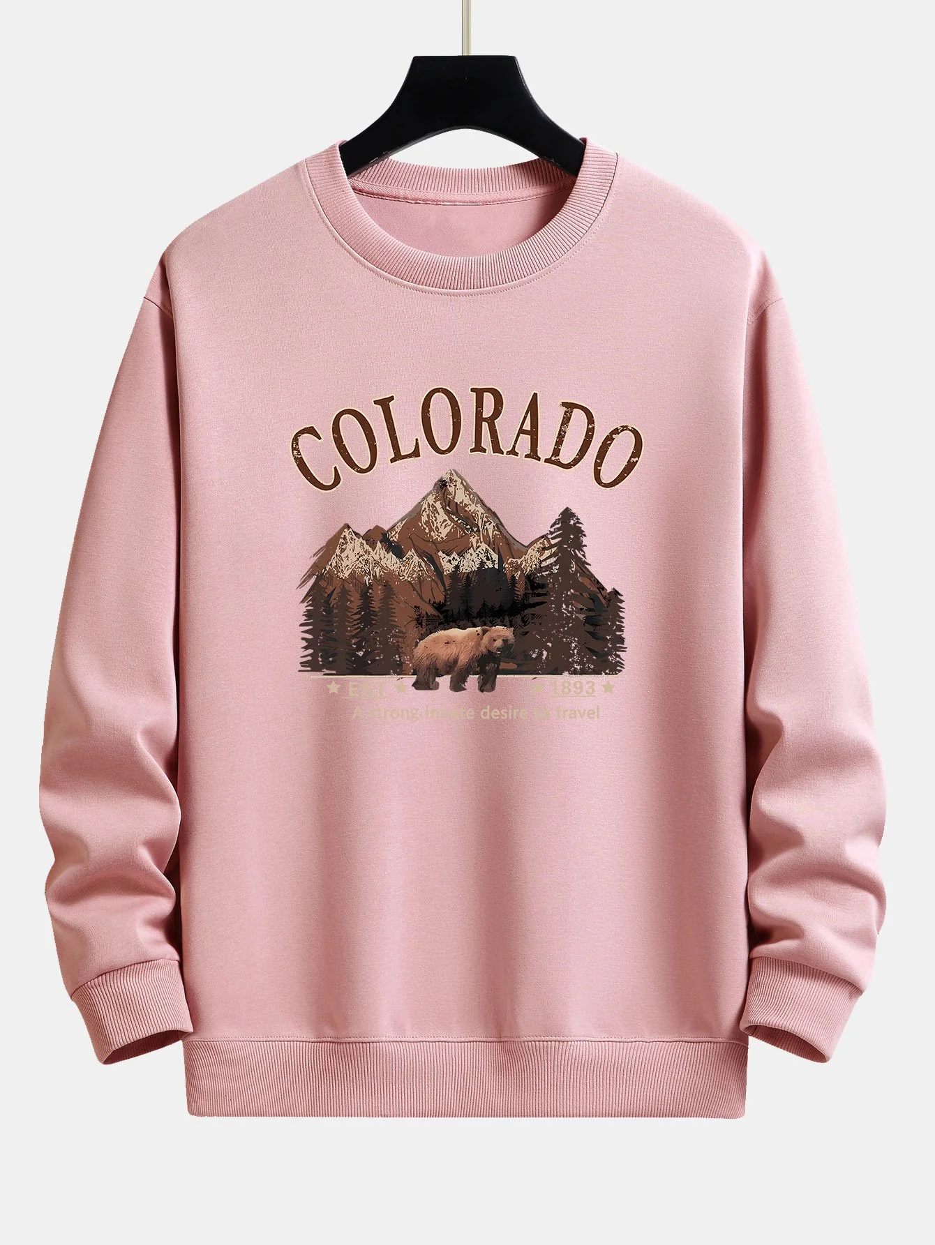 Colorado Bärenabdruck Relaxed Fit Sweatshirt - Image 8