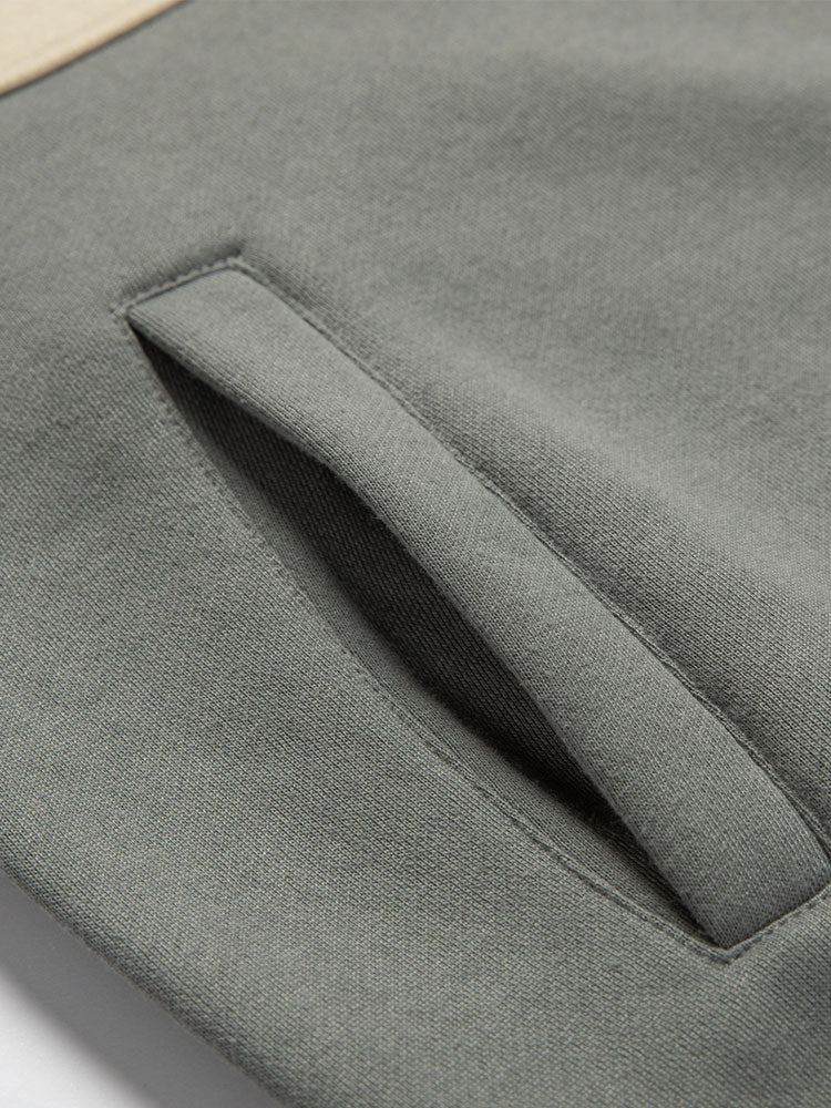 Farbblock Drop Shoulder Hoodie - Image 7