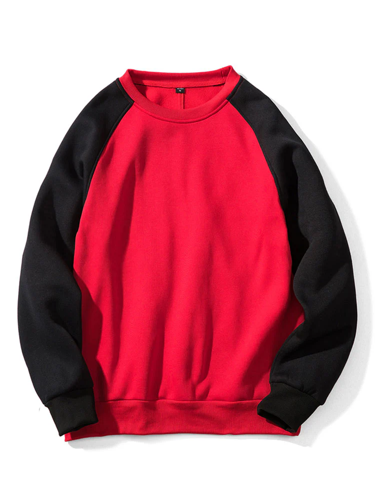 Farbblock Mehrfarbige Sweatshirts - Image 5