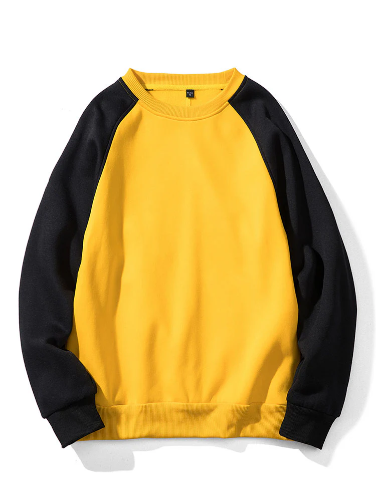 Farbblock Mehrfarbige Sweatshirts - Image 6