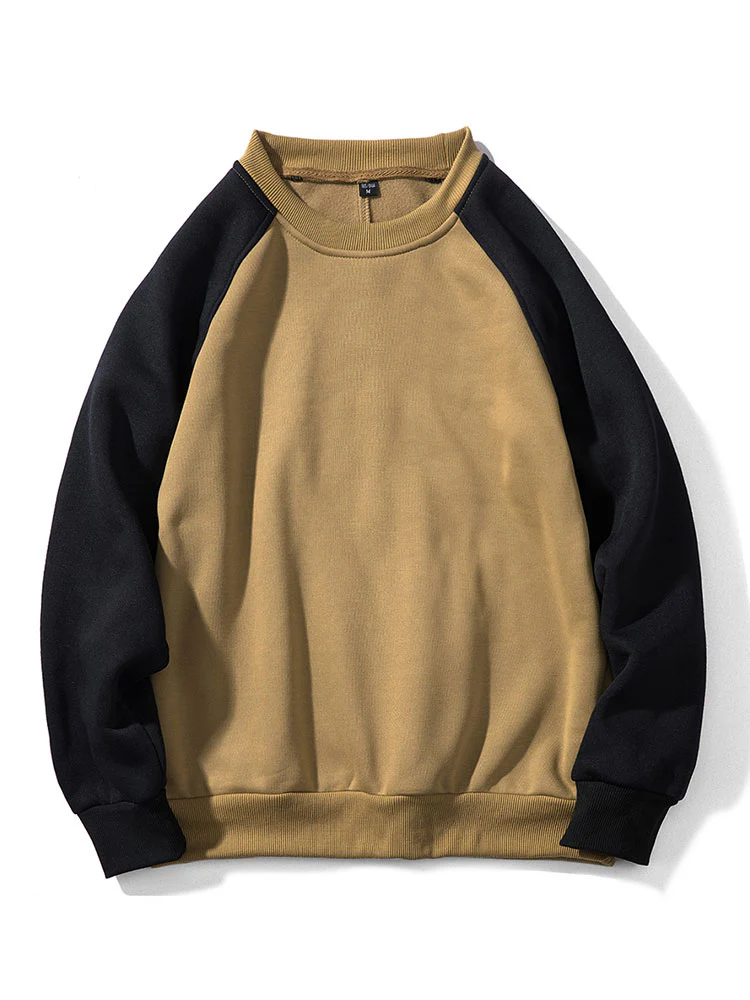 Farbblock Mehrfarbige Sweatshirts - Image 8