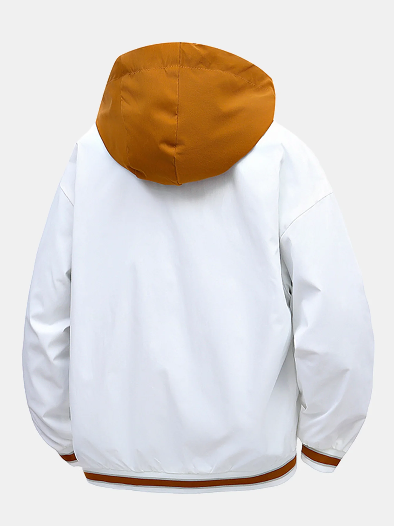 Kontrast 2 in 1 Kapuzen-Baseballjacke - Image 6