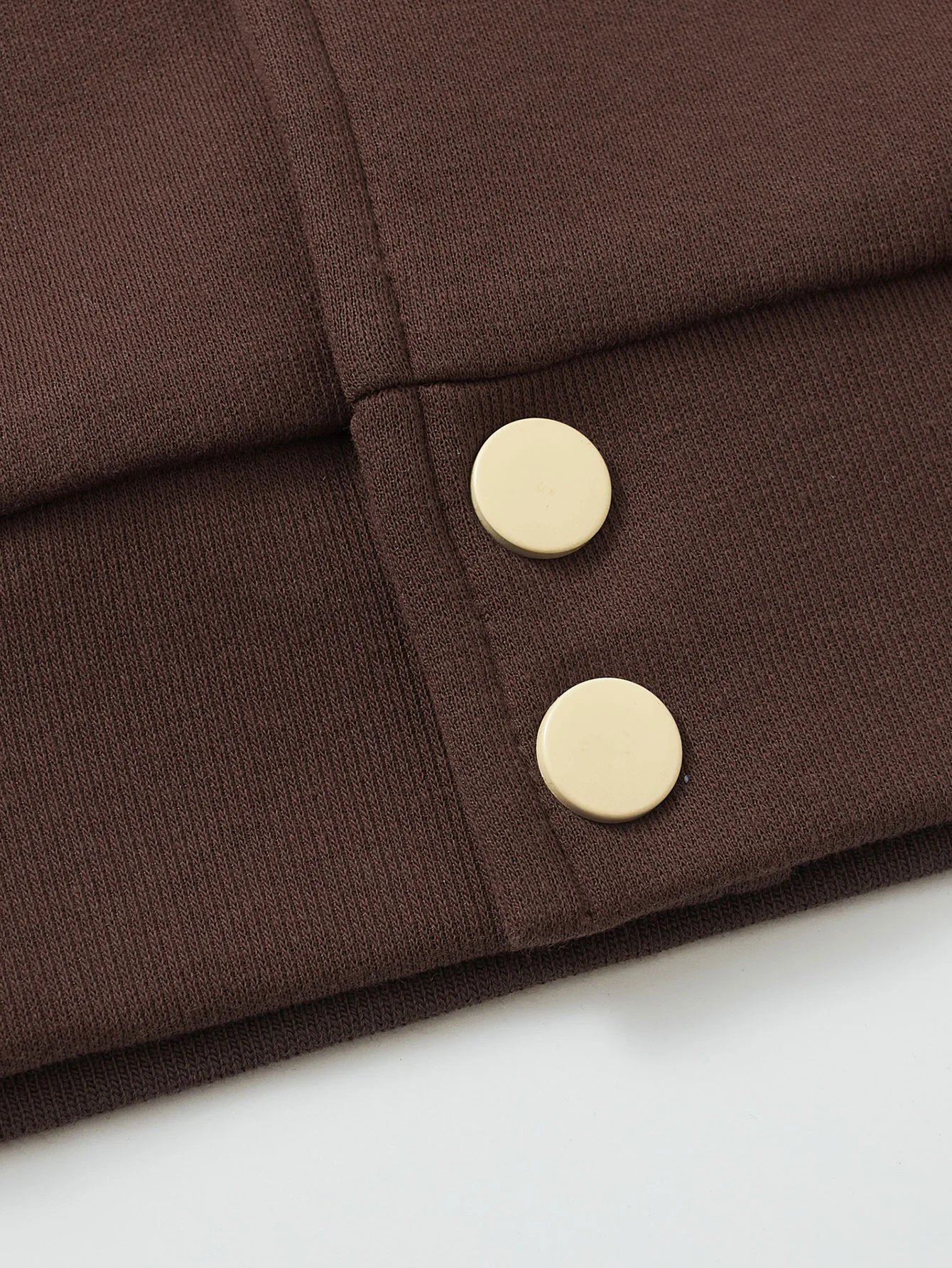 Jersey-Kontrast Preppy-Jacke - Image 14
