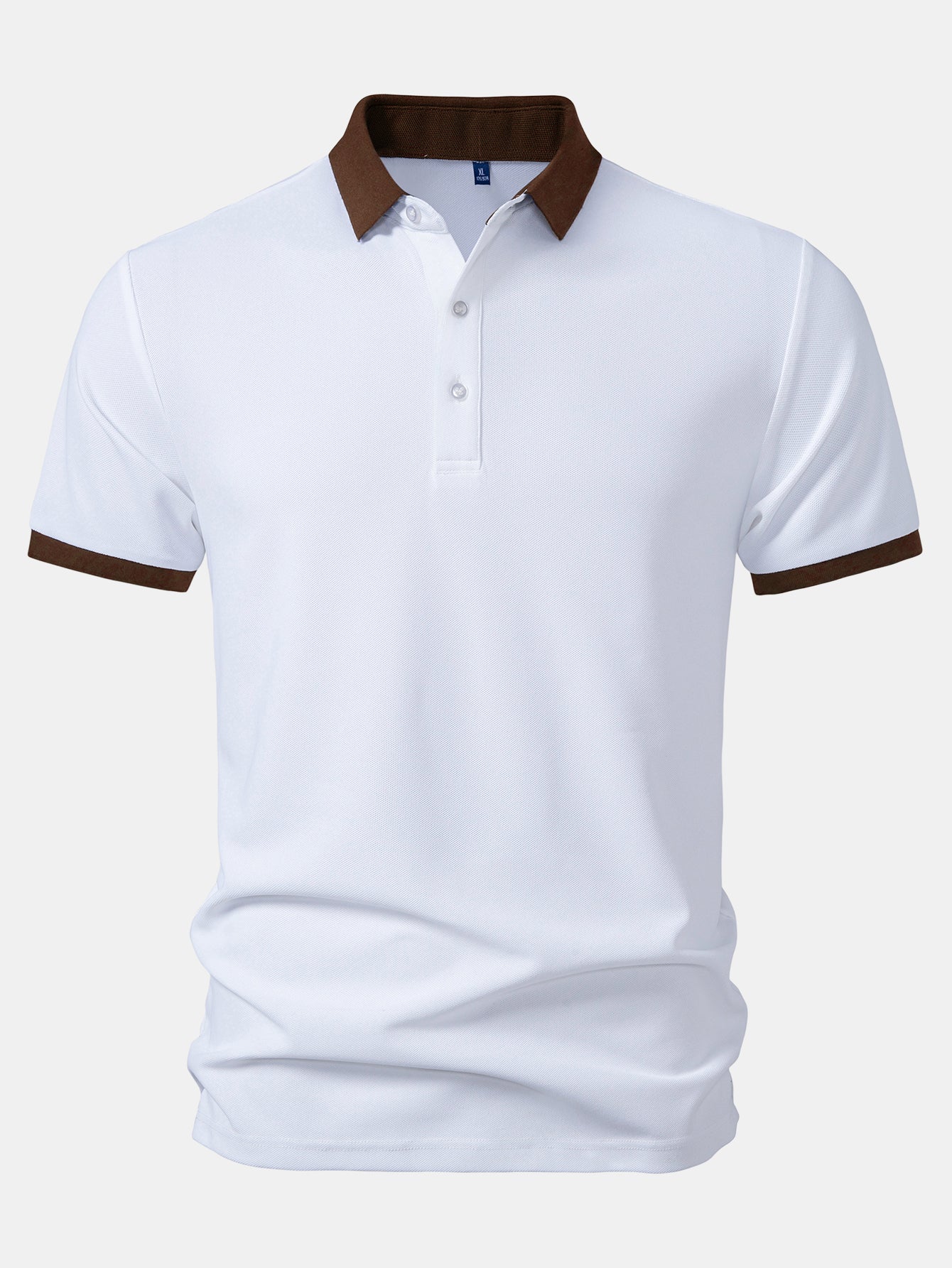 Contrast Collar Polo - Image 12