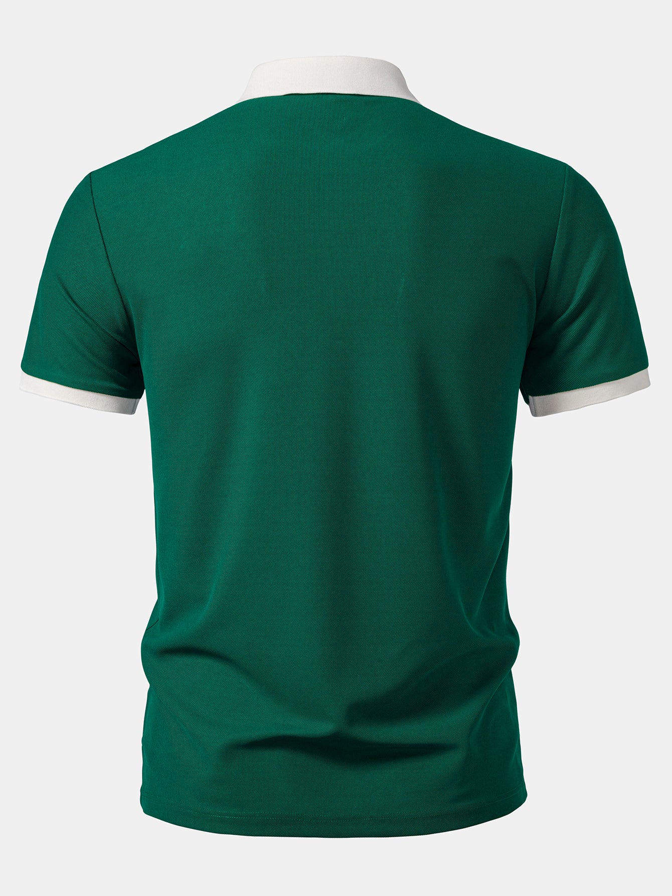 Contrast Collar Polo - Image 2