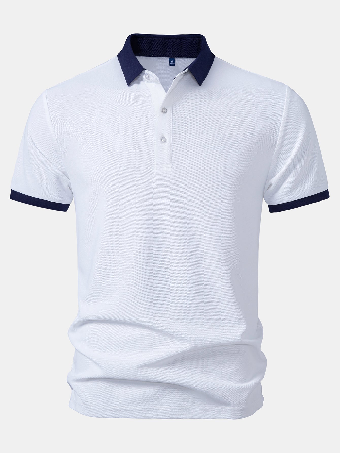 Contrast Collar Polo - Image 3