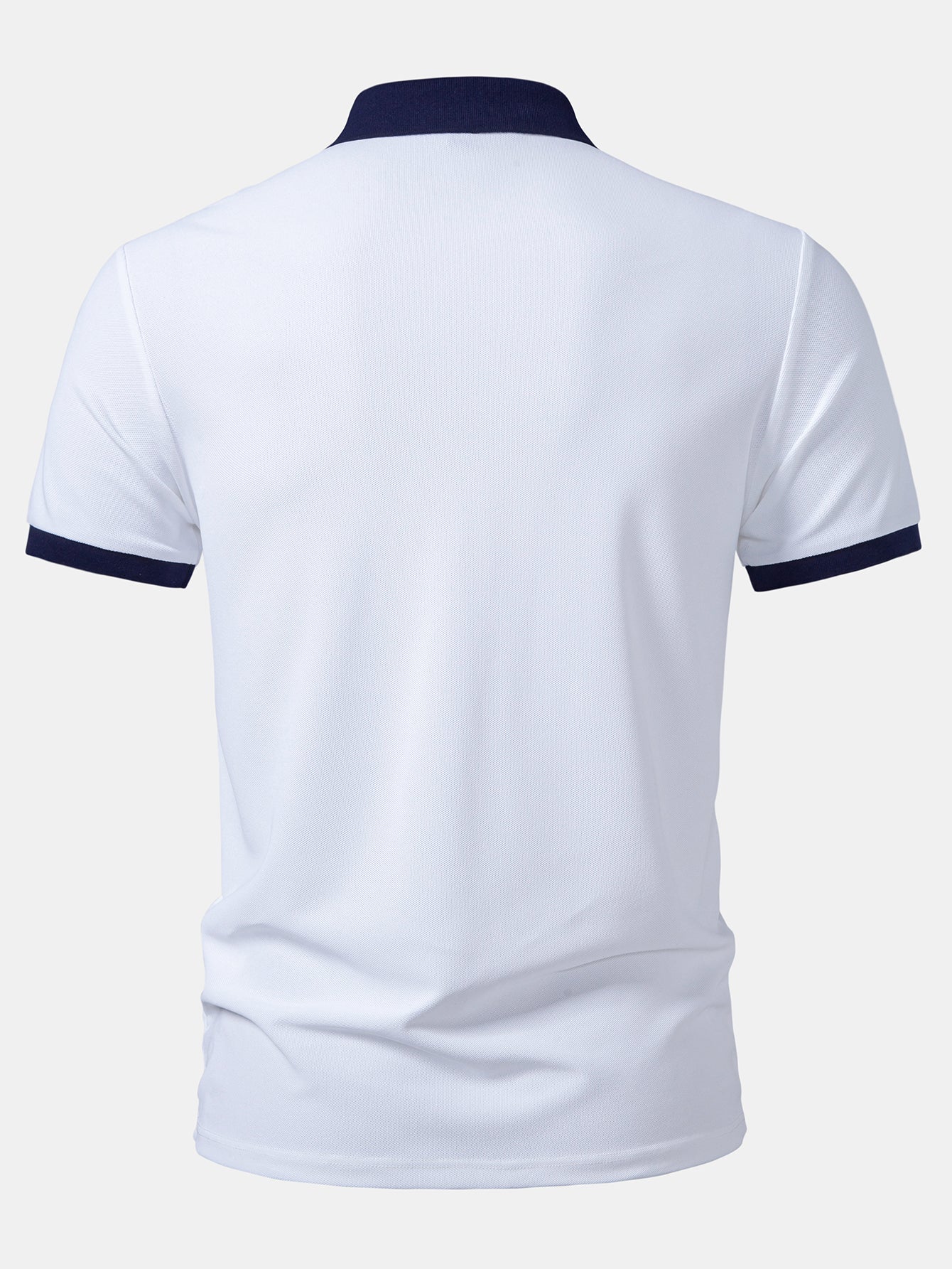 Contrast Collar Polo - Image 4