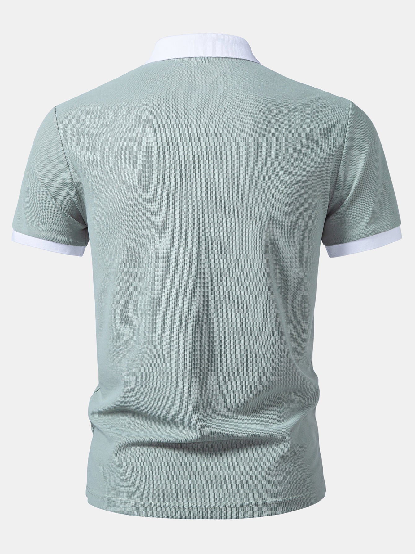 Contrast Collar Polo - Image 6