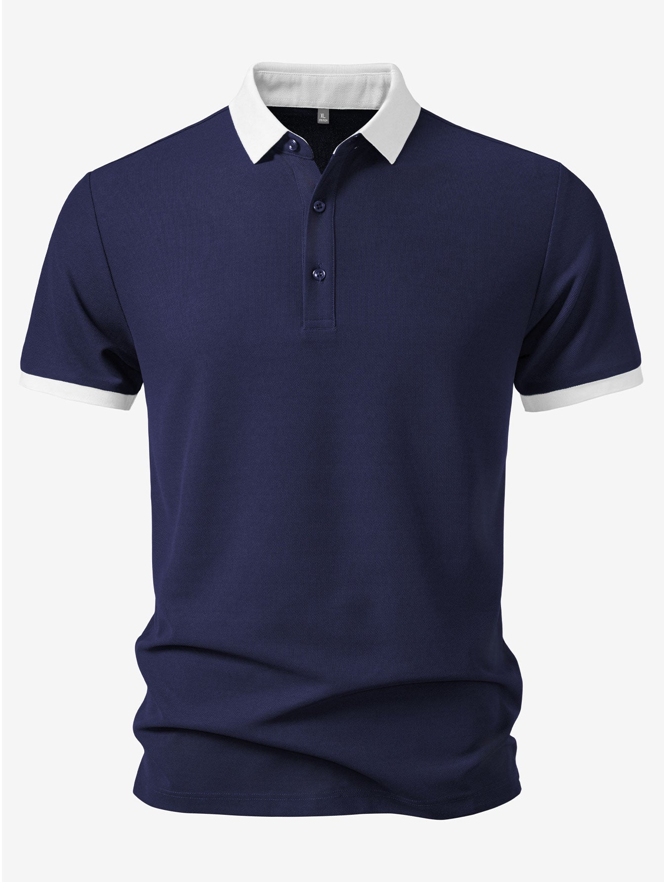 Contrast Collar Polo - Image 7