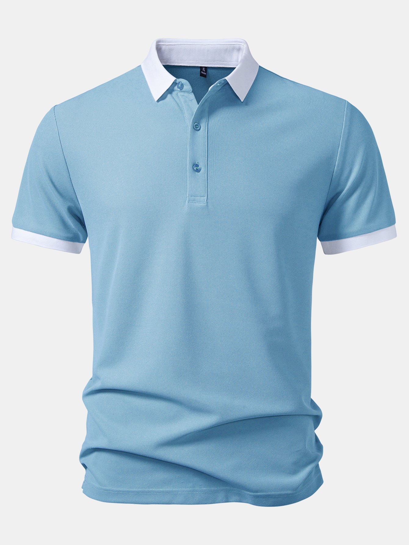 Contrast Collar Polo - Image 9