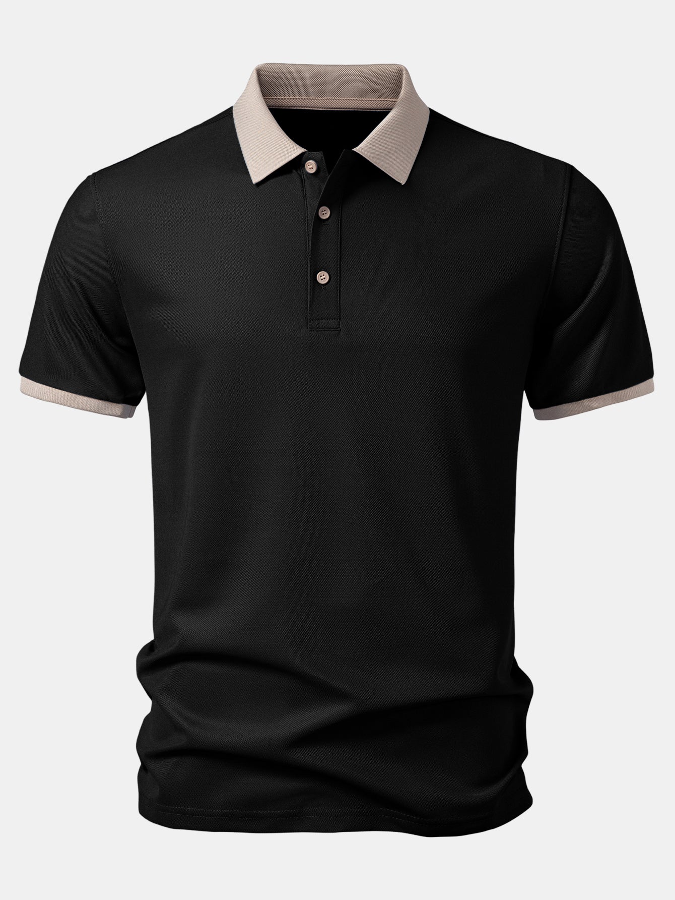 Contrast Collar Polo - Image 2