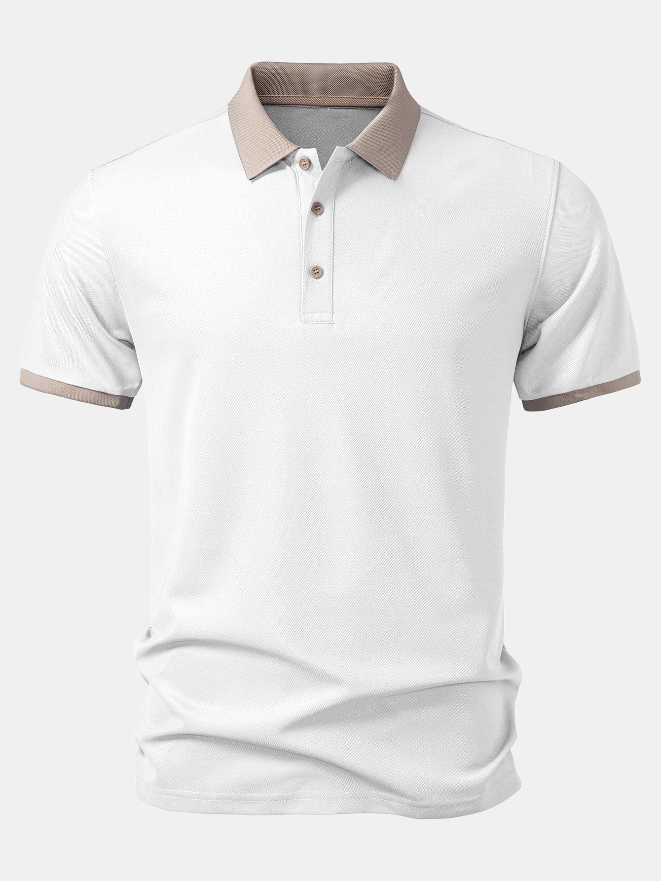 Contrast Collar Polo - Image 3