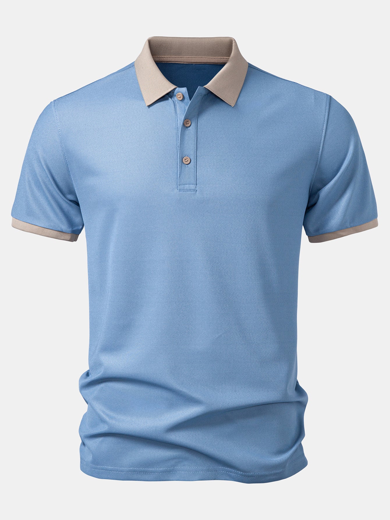 Contrast Collar Polo - Image 5