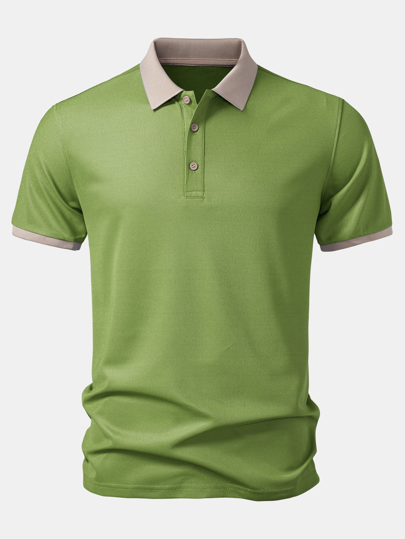 Contrast Collar Polo - Image 8