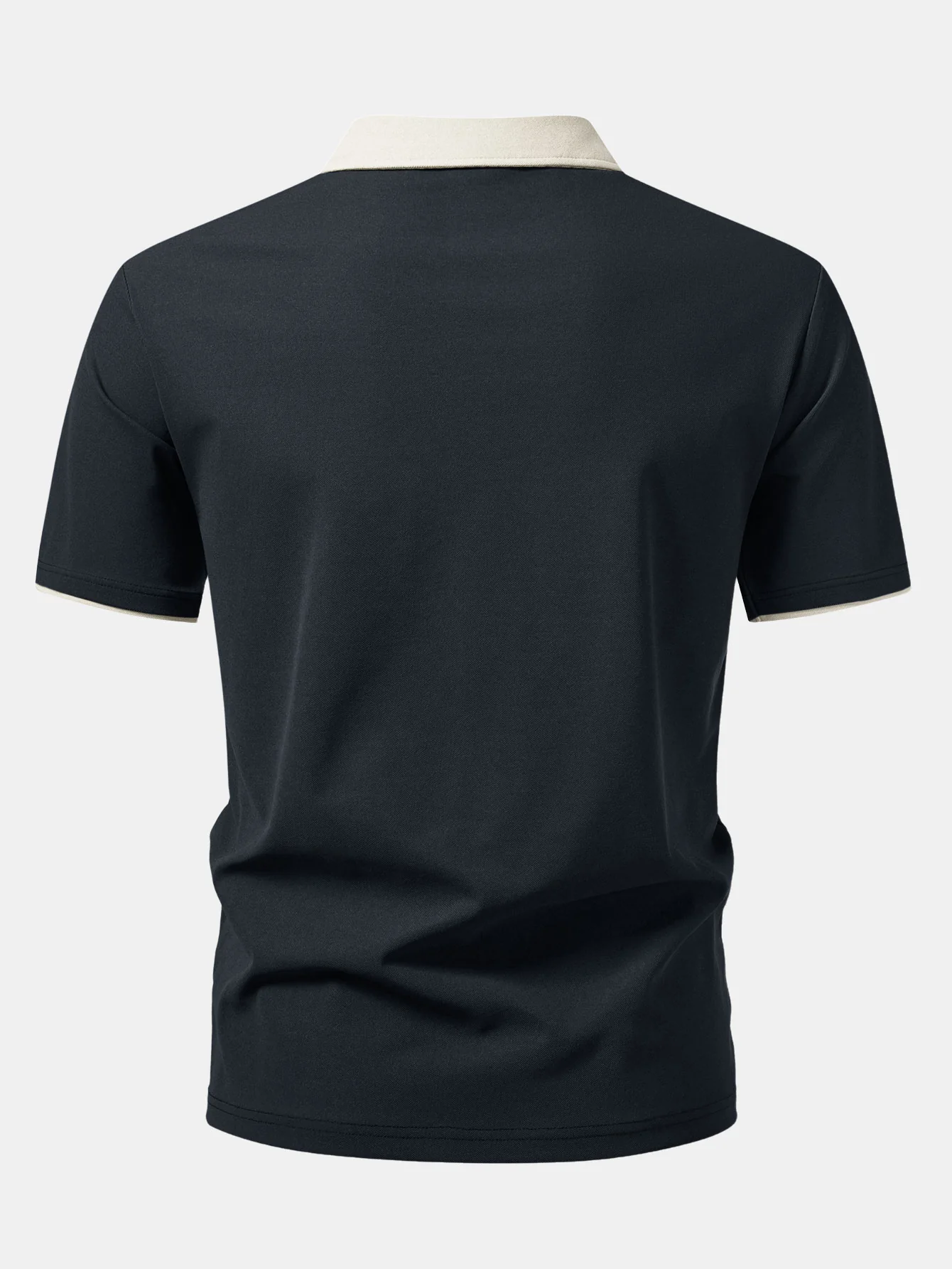 Contrast Collar Polo - Image 2