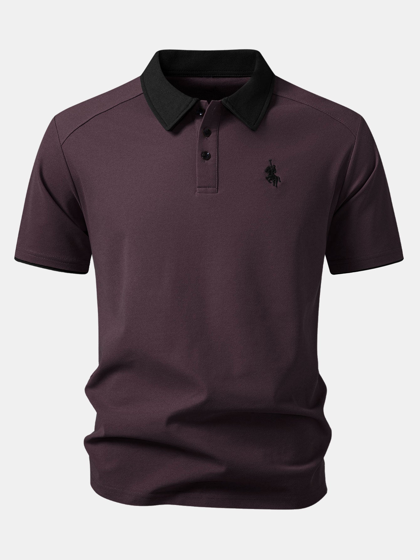 Contrast Collar Polo - Image 9