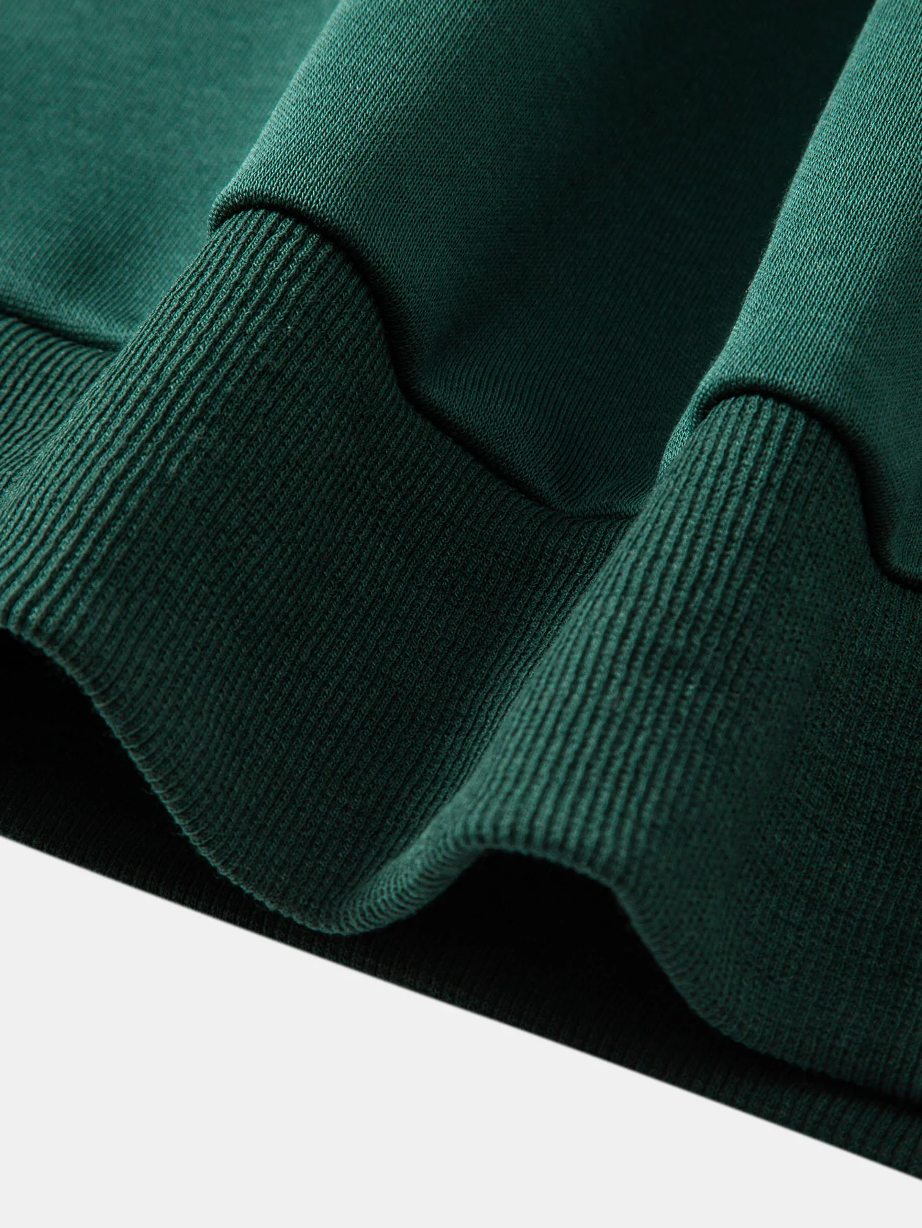 Relaxed Fit Sweatshirt mit Kontrastfarbe und Viertel-Reißverschluss - Image 5