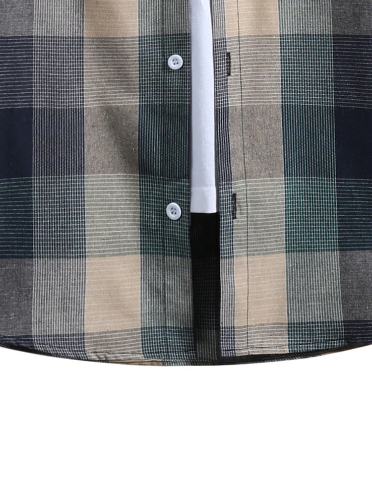Kontrast Hoodie Karoshemd - Image 8