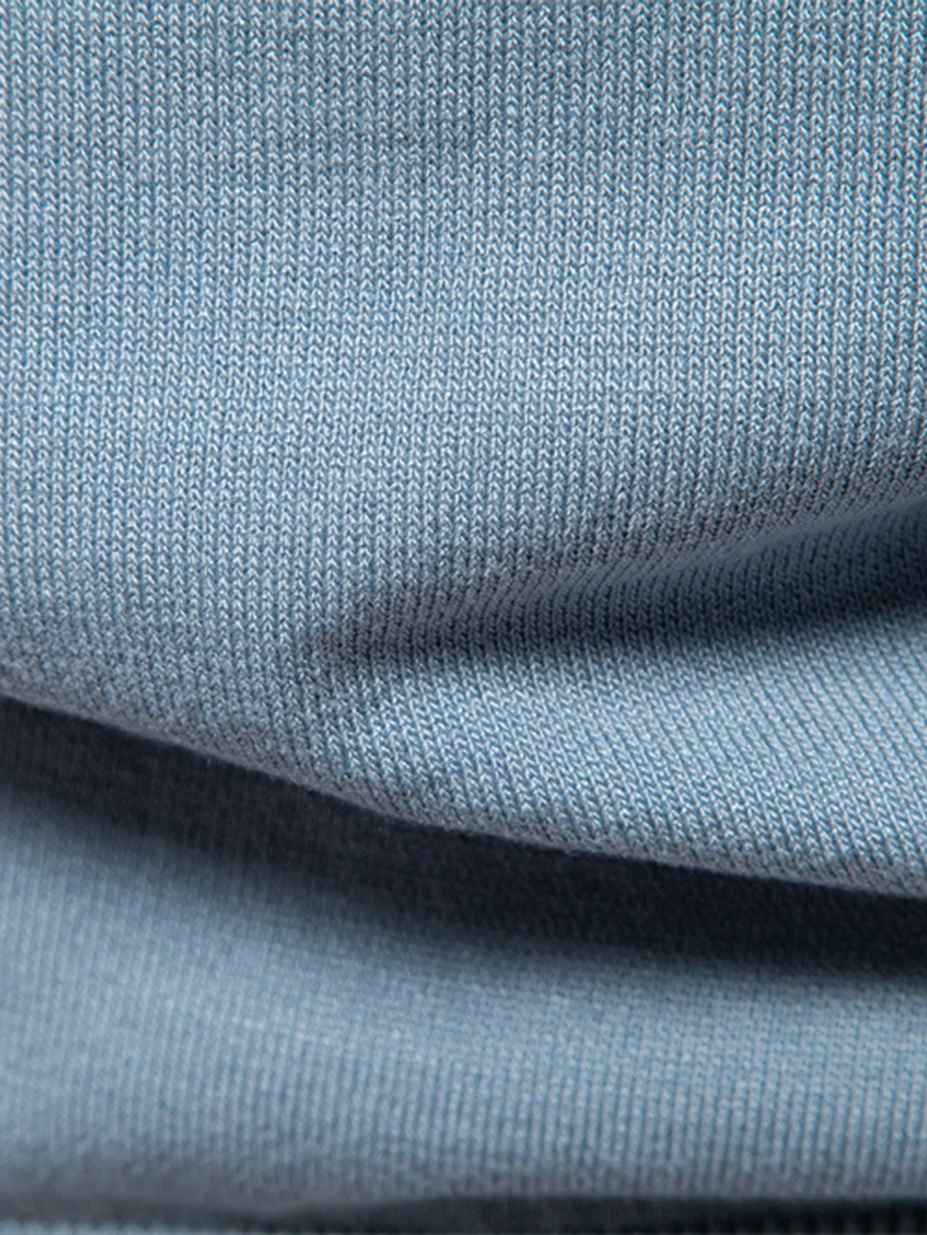 Kontraststrick Polohemd mit V-Ausschnitt - Image 8
