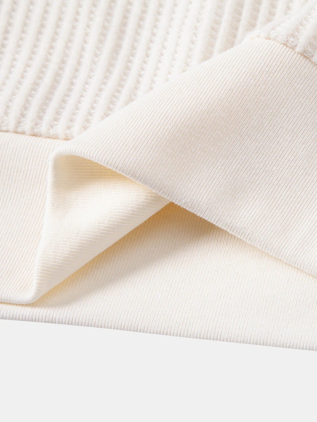 Contrast Knit Waffle Johnny Collar Polo & Slim Fit Tapered Trousers - Image 20