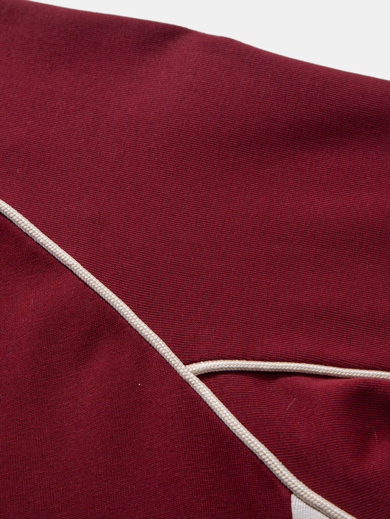 Contrast Piping V-Neck Raglan Sleeve T-Shirt - Image 10