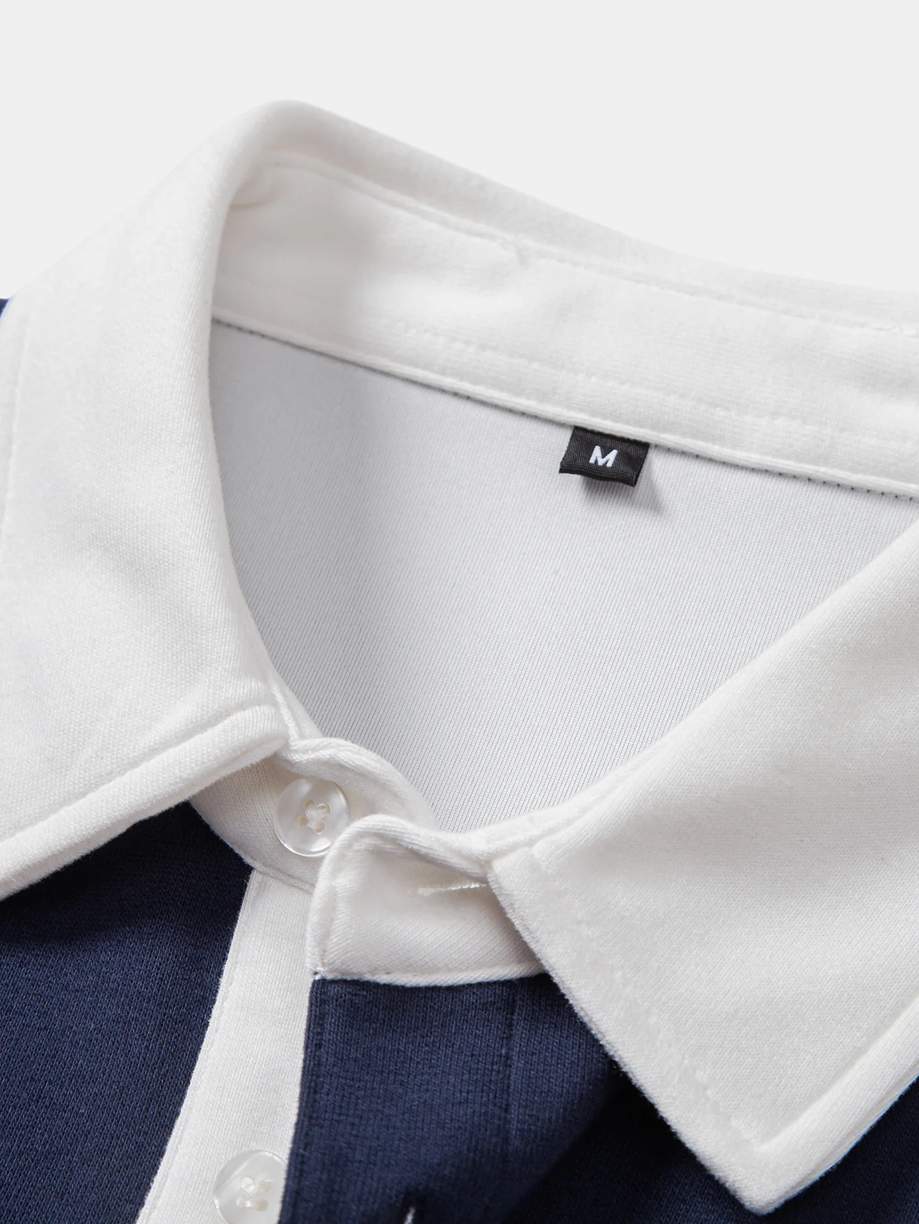 Sweatshirt mit kontrastierendem Poloshirts-Kragen - Image 19