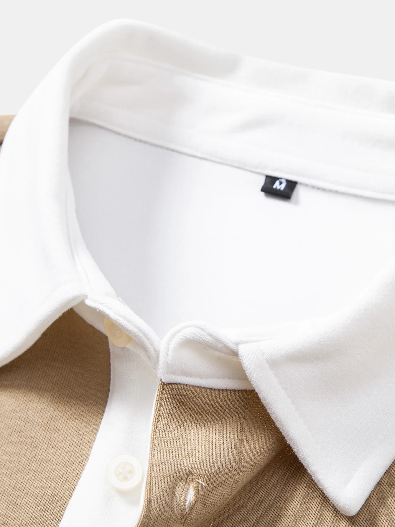 Sweatshirt mit kontrastierendem Poloshirts-Kragen - Image 17