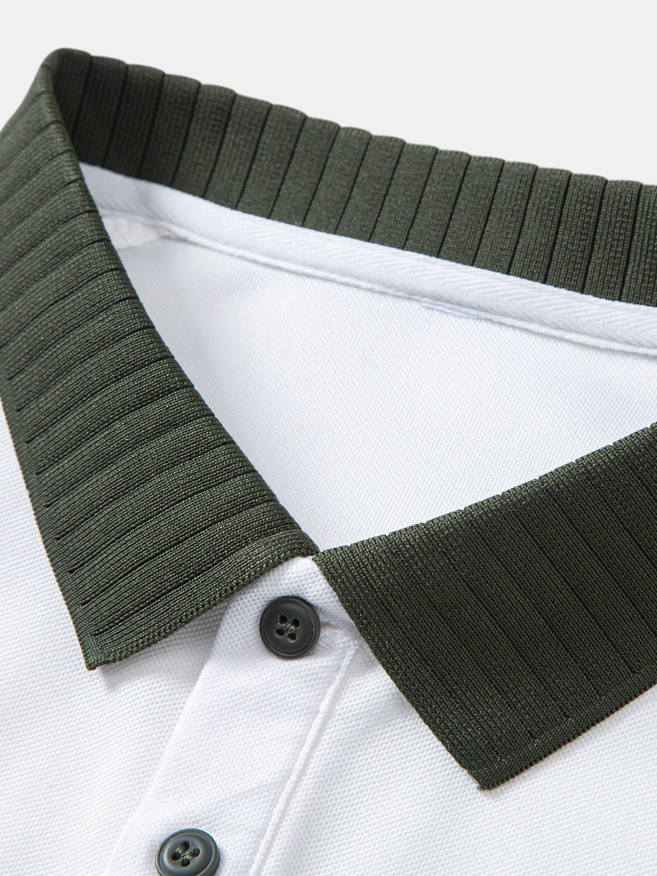 Contrast Raglan Sleeve Polo - Image 11