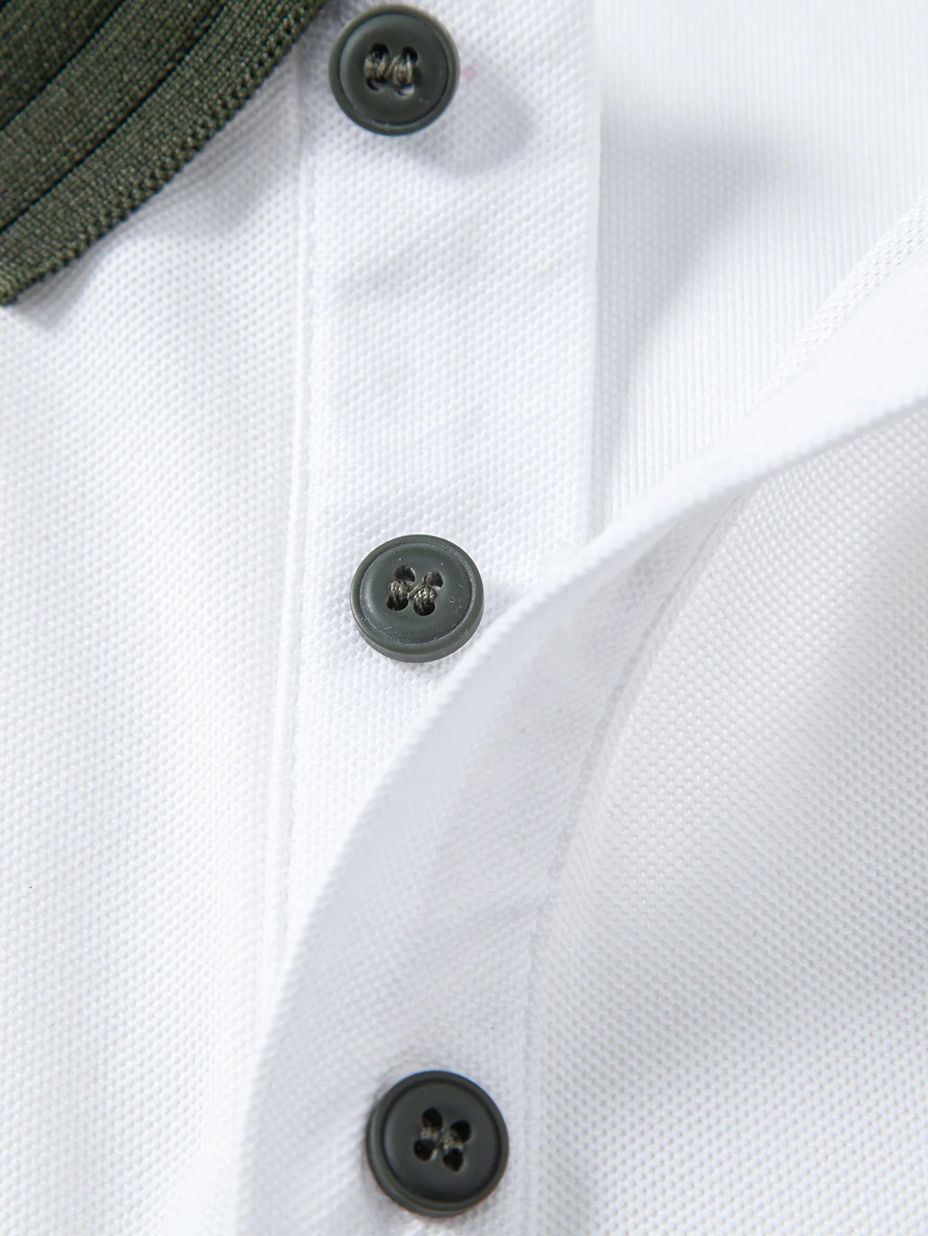 Contrast Raglan Sleeve Polo - Image 12