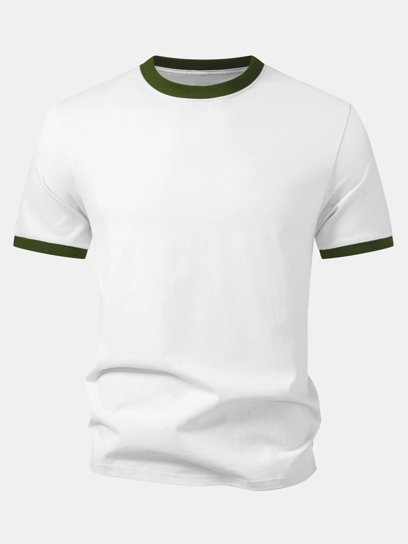 Contrast Ringer T-Shirt - Image 6