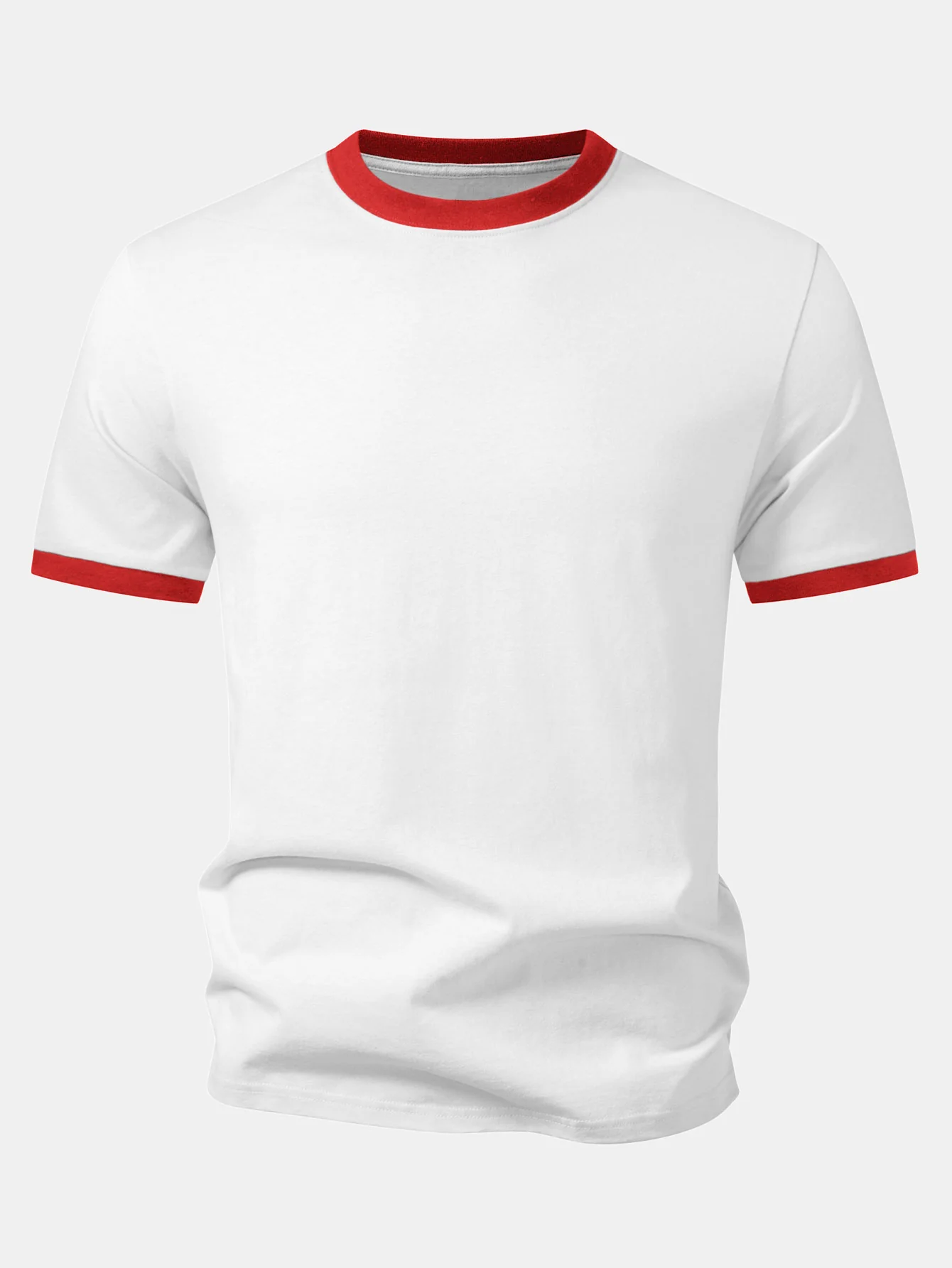 Contrast Ringer T-Shirt - Image 7