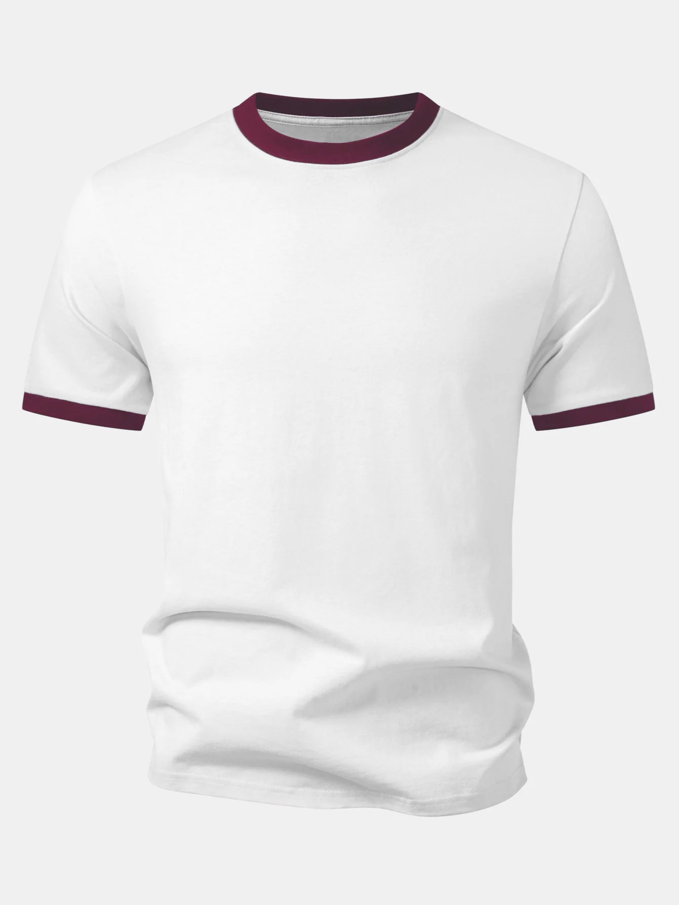 Contrast Ringer T-Shirt - Image 9