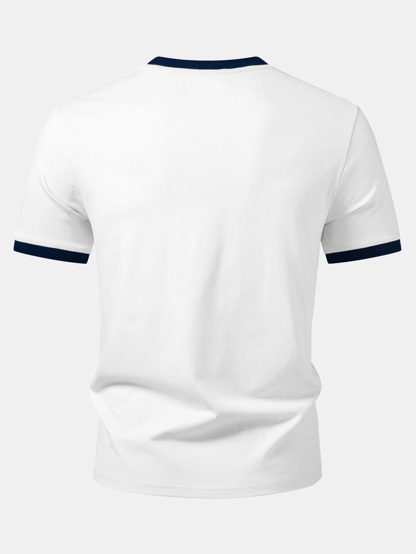 Contrast Ringer T-Shirt - Image 4