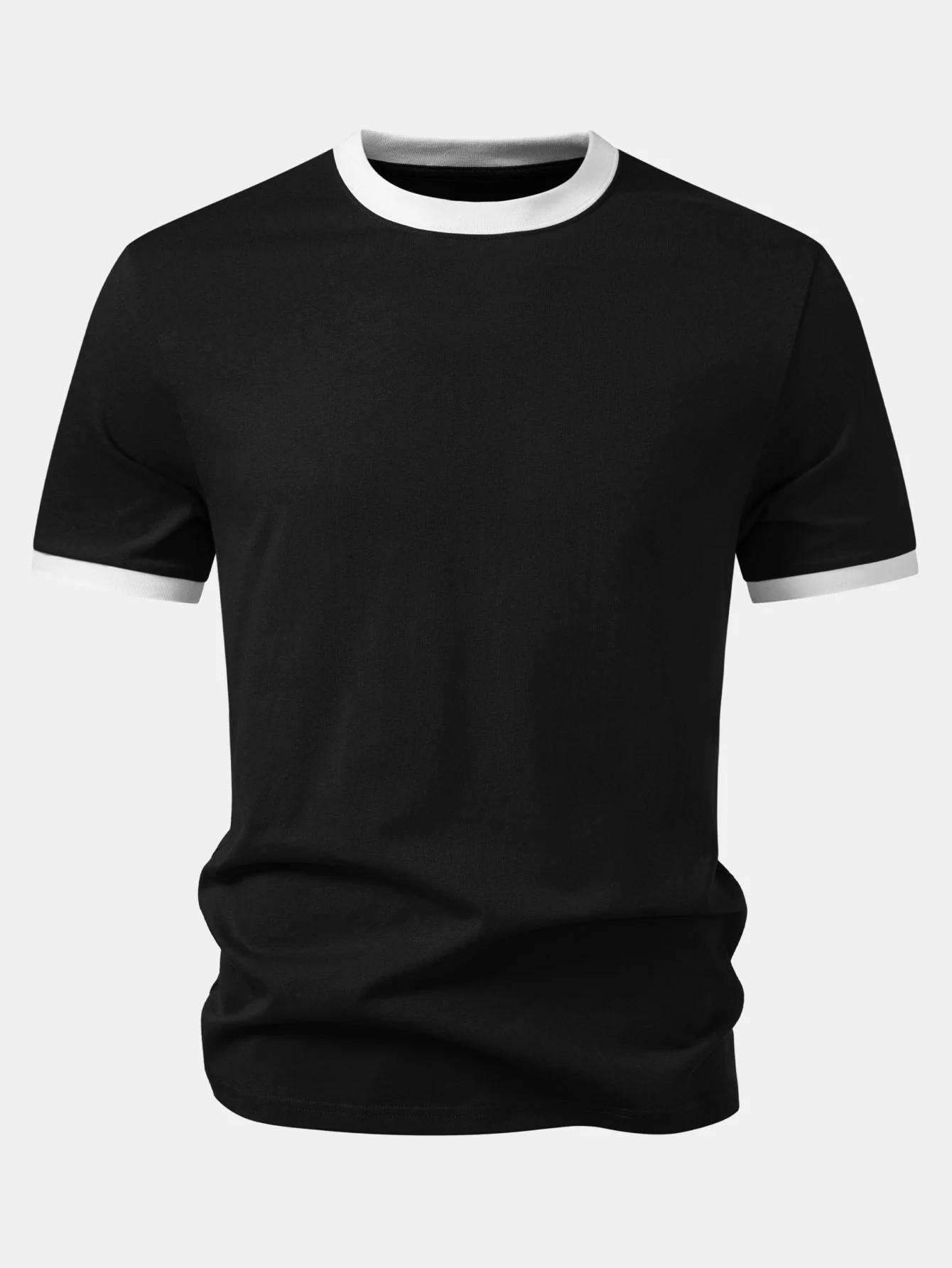 Contrast Ringer T-Shirt - Image 5