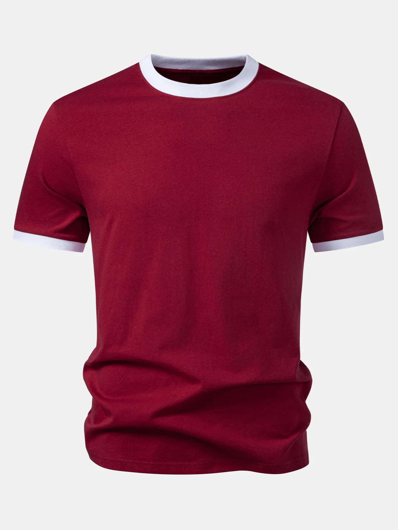 Contrast Ringer T-Shirt - Image 7