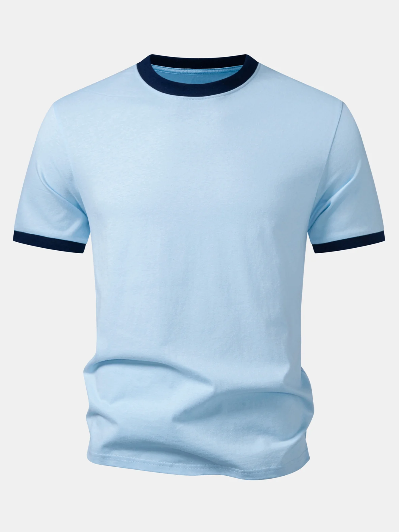 Contrast Ringer T-Shirt - Image 9