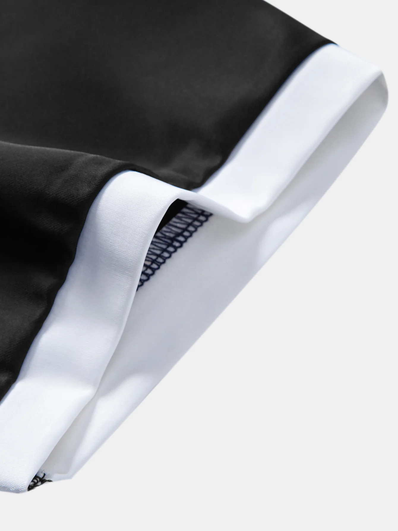 Contrast Satin Shirt - Image 4