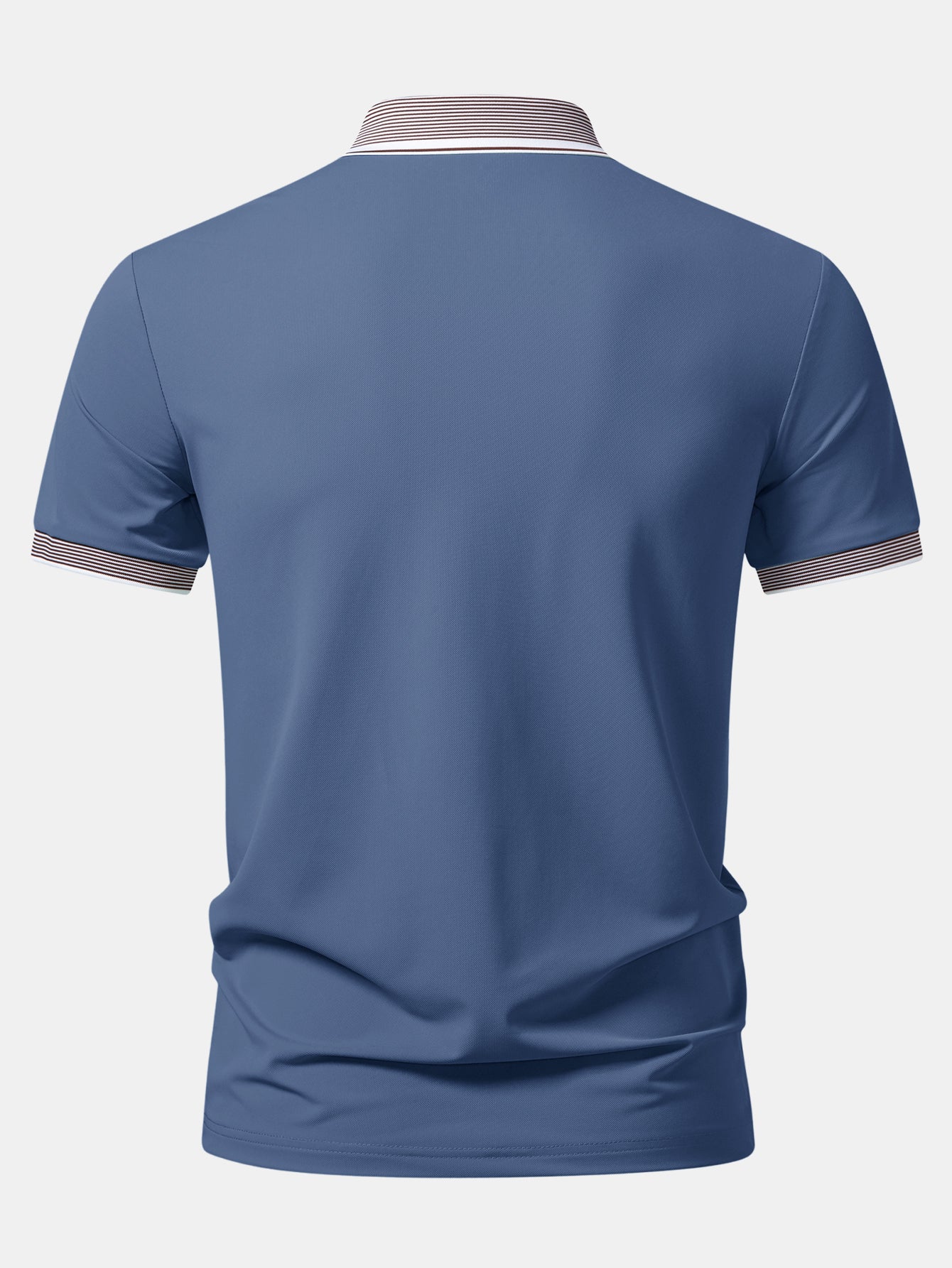 Contrast Stripe Trim Polo - Image 14
