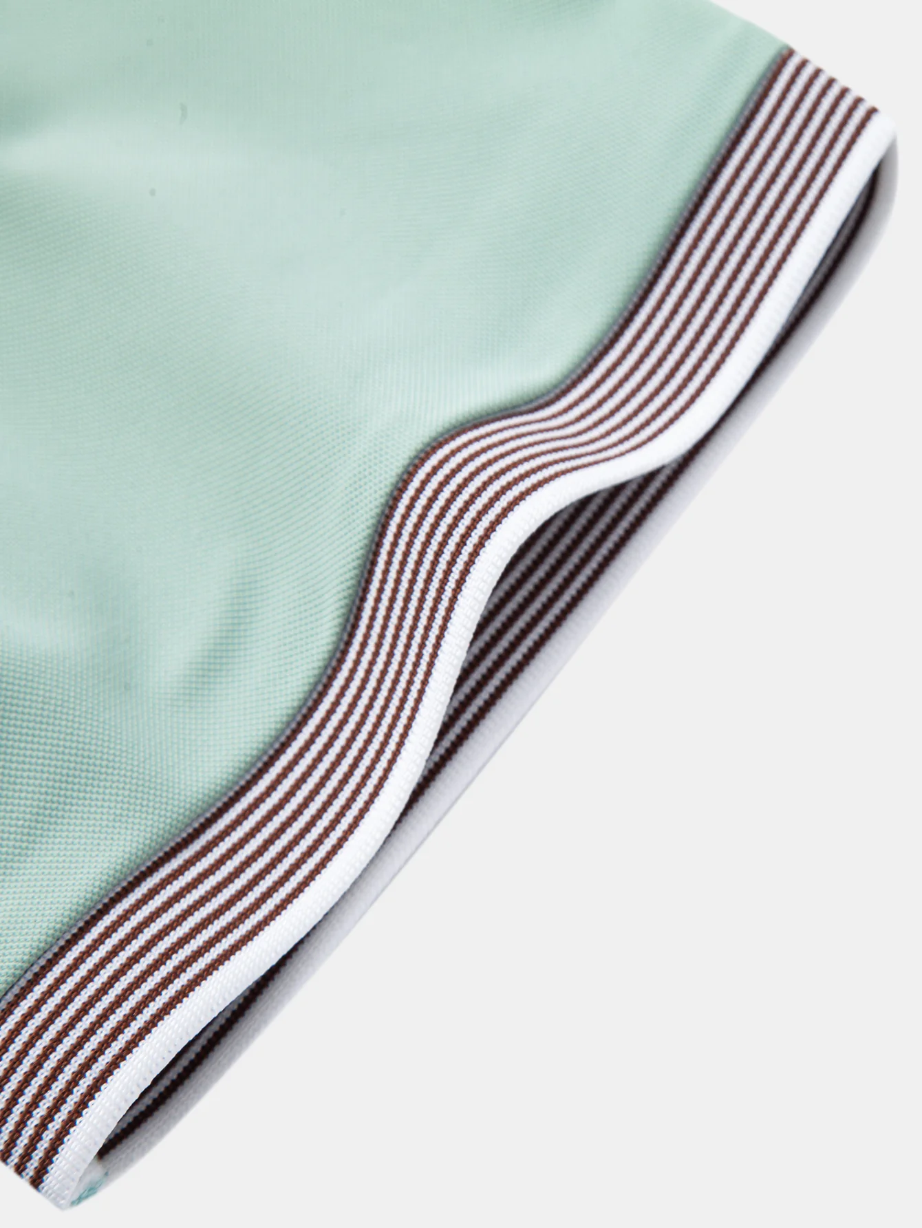 Contrast Stripe Trim Polo - Image 17