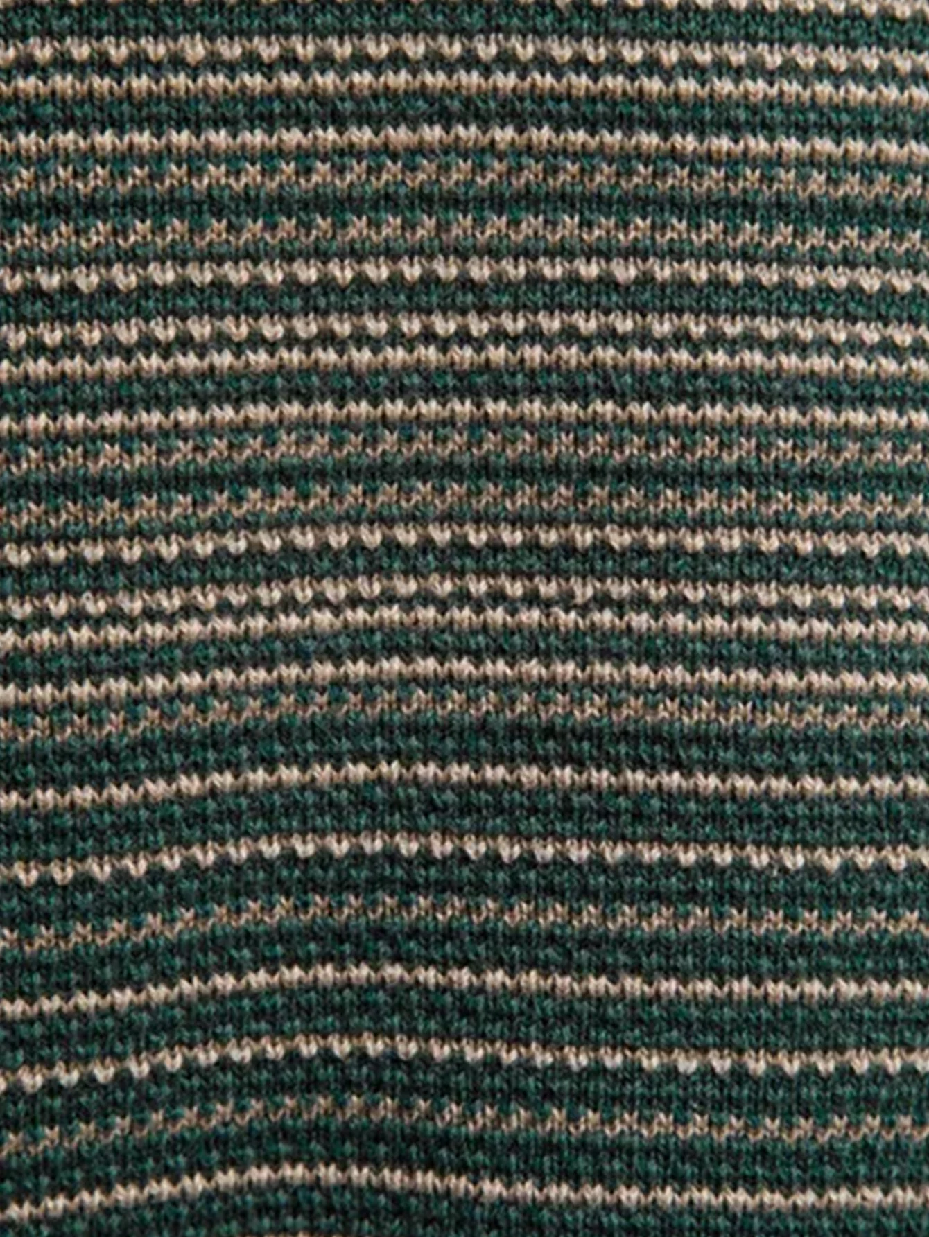 Kontrast gestreifter Pullover - Image 8