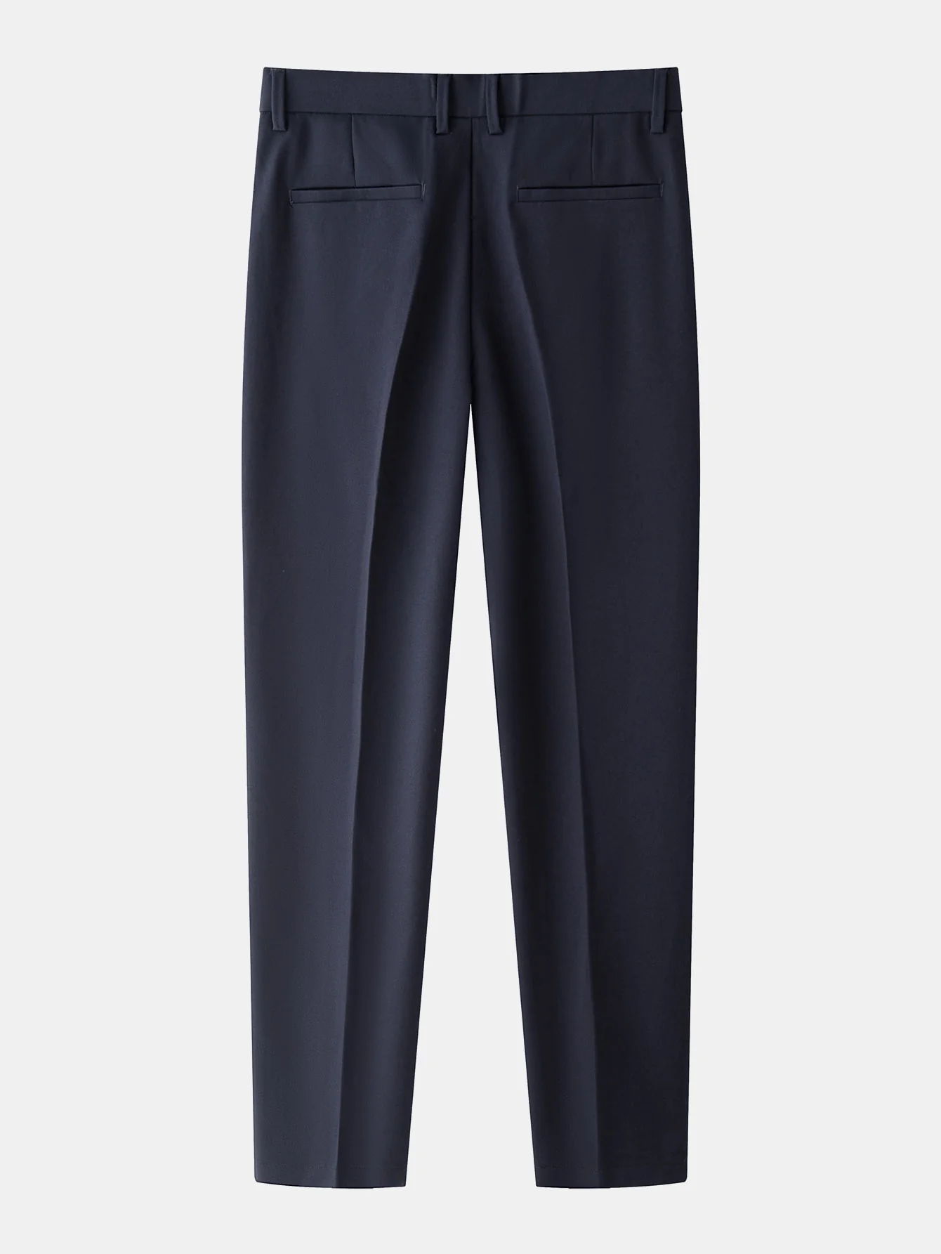 Contrast Textured Johnny Collar Polo & Slim Fit Tapered Trousers - Image 17