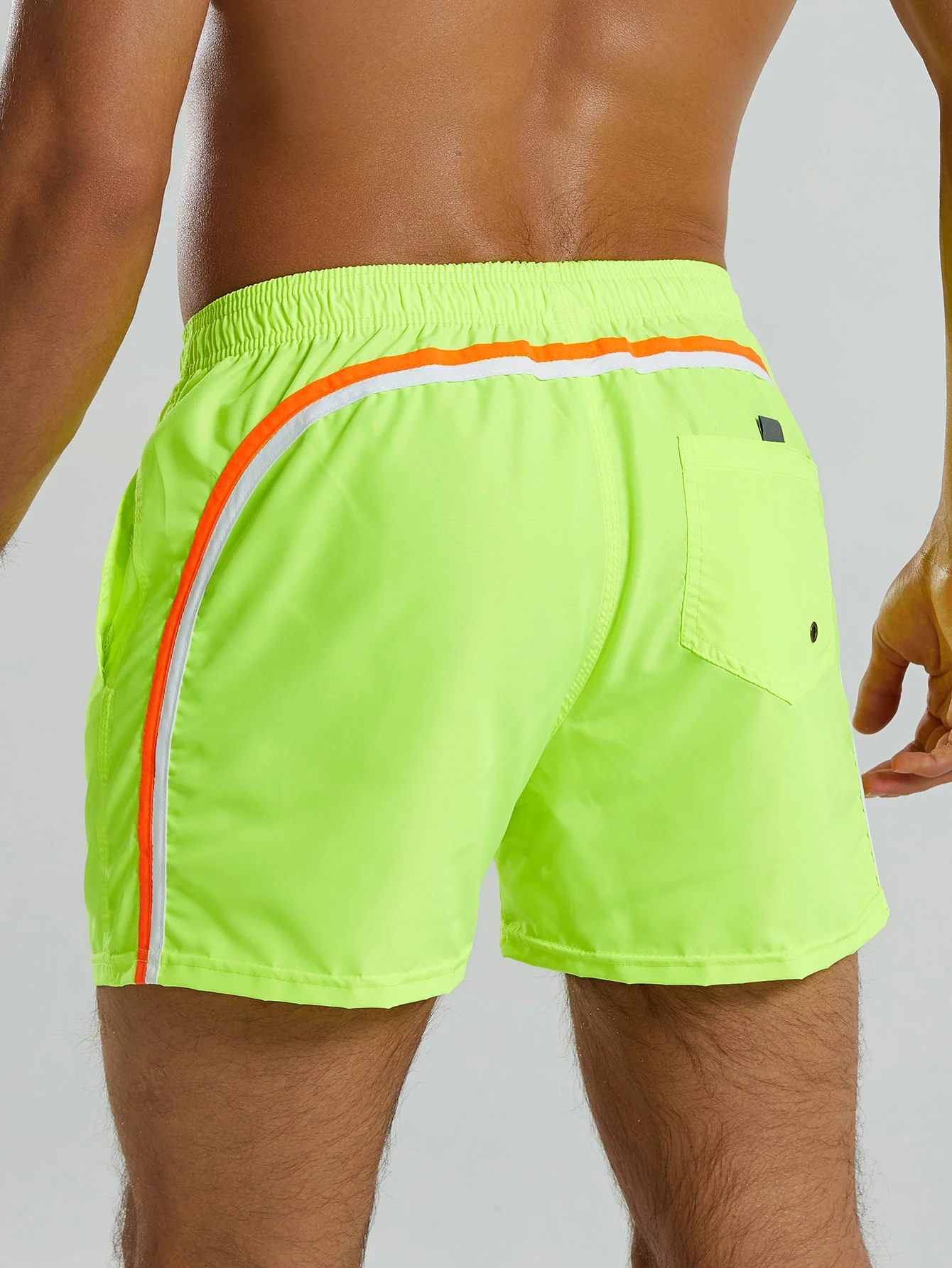 Contrast Trim 3" Swim Shorts