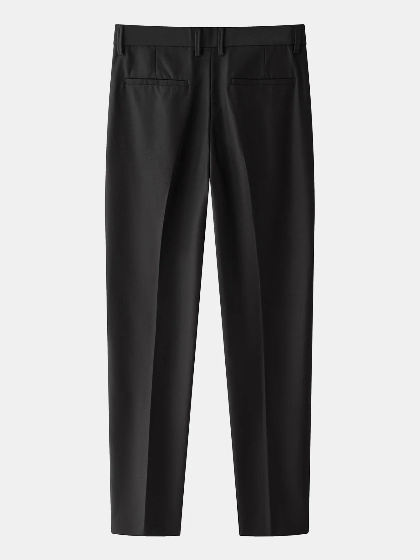 Contrast Trim Crew Neck Knit T-Shirt & Slim Fit Tapered Trousers - Image 12