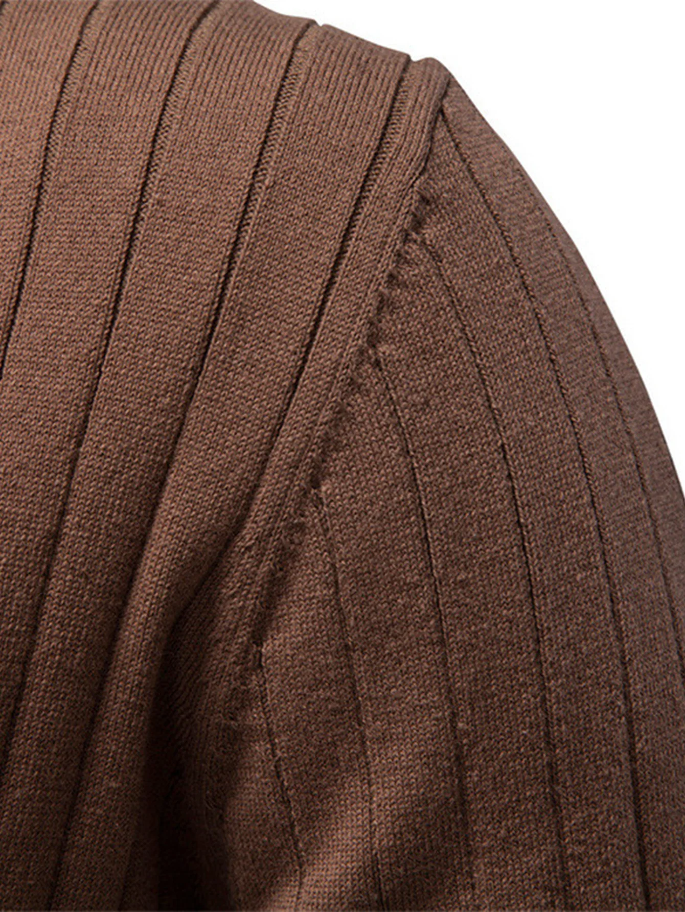 Contrast Trim Johnny Collar Polo - Image 9