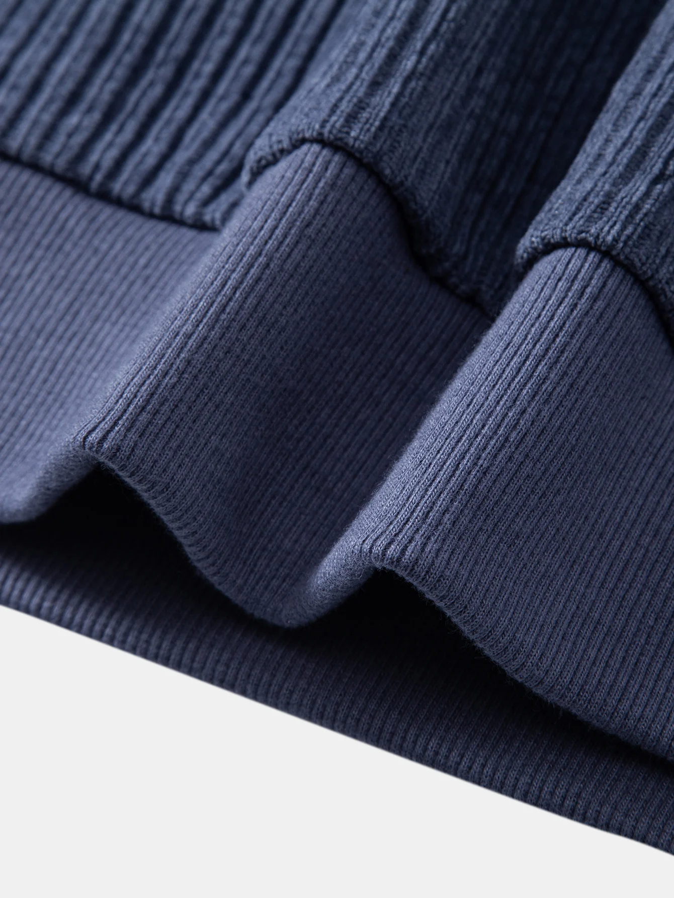 Contrast Trim Johnny Collar Polo Sweatshirt - Image 20