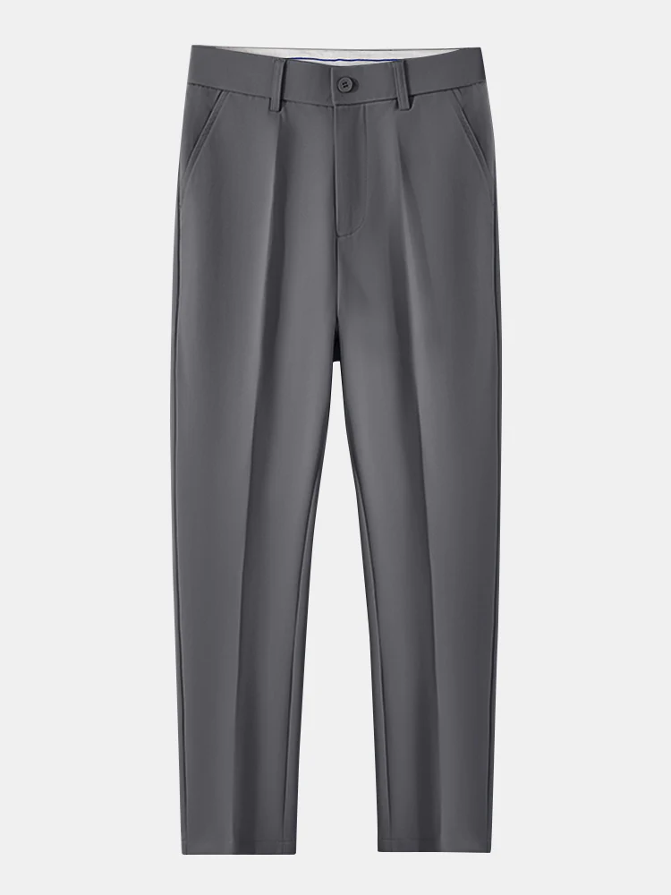 Twisted Jacquard Knit Polo & Slim Fit Tapered Trousers - Image 26
