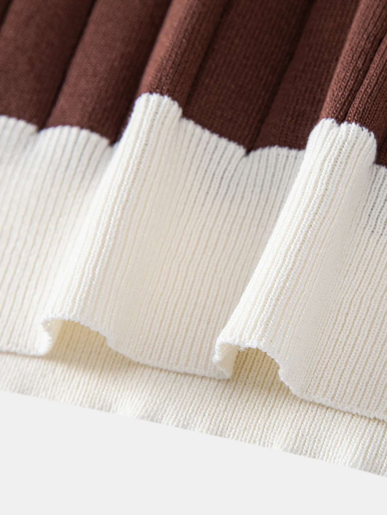Contrast Trim Stripe Johnny Collar Polo - Image 16