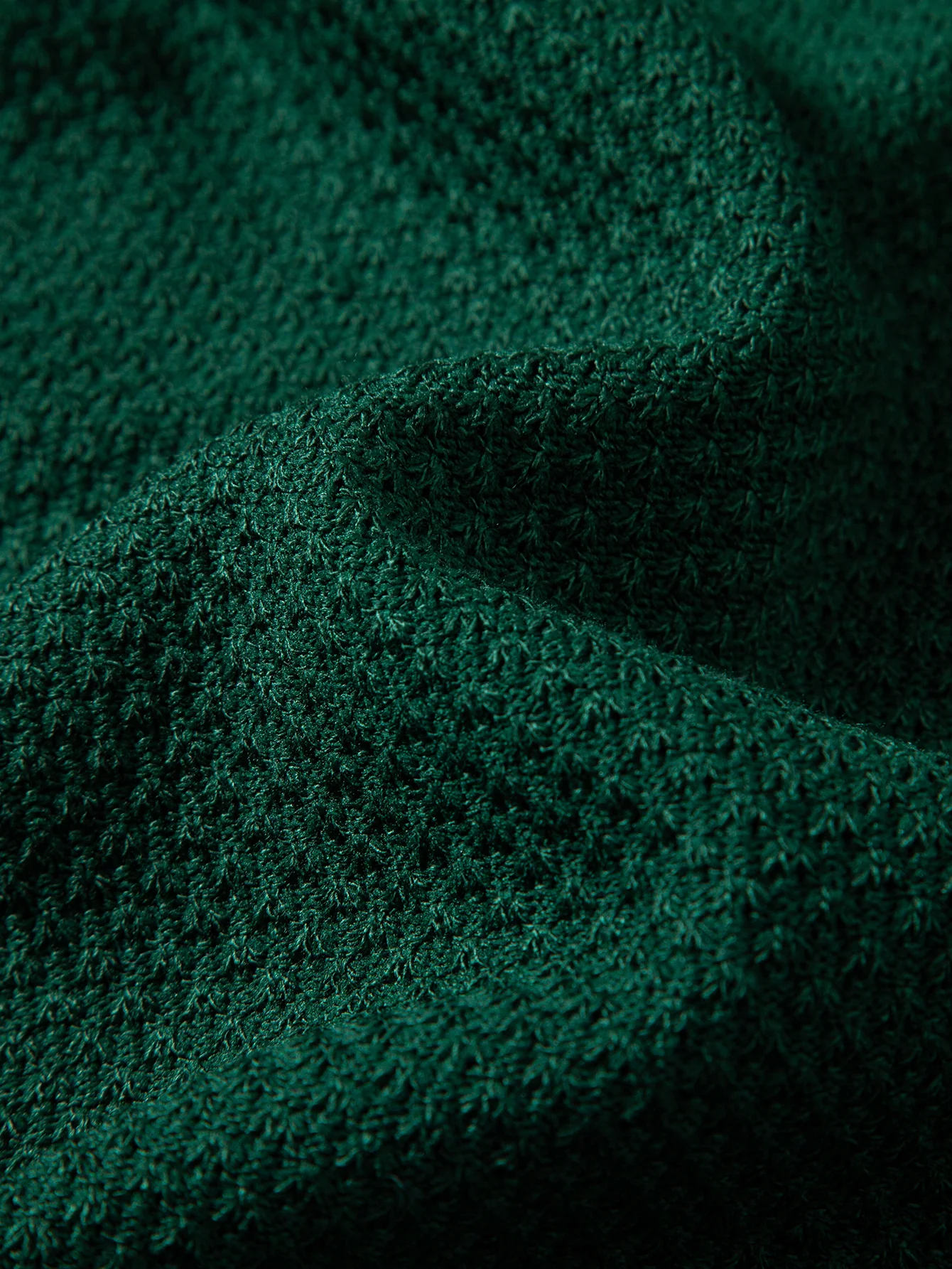 Contrast Trim Textured Knit T-Shirt - Image 16