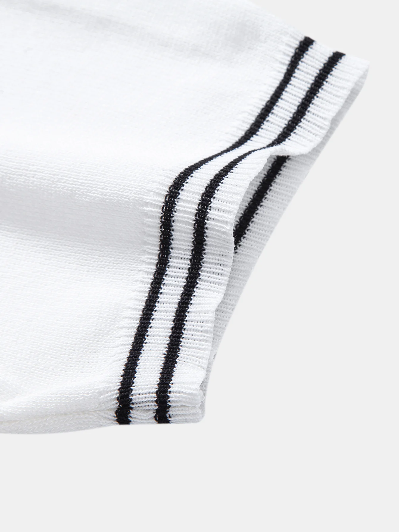 Contrast Trim Twisted Jacquard Knit Polo & Slim Fit Tapered Trousers - Image 23