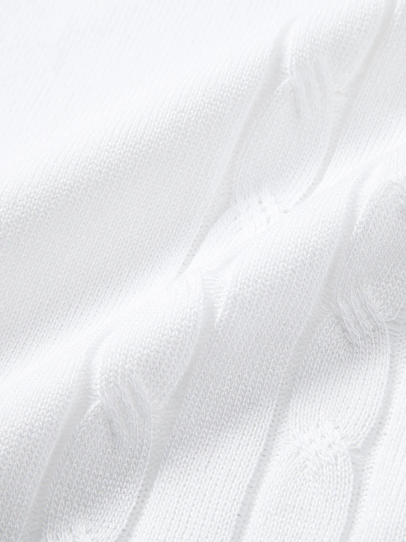 Contrast Trim Twisted Jacquard Knit Polo & Slim Fit Tapered Trousers - Image 26
